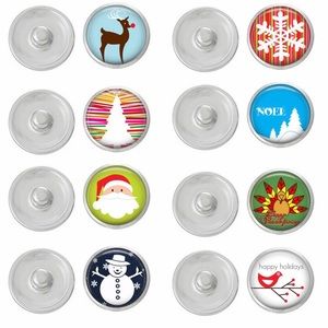 Eight pack of holiday themed snaps